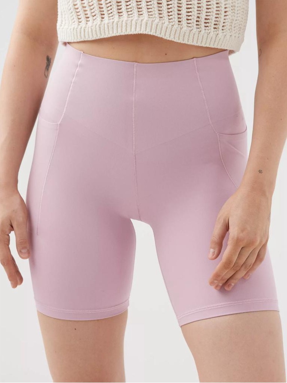 NWT Offline by Aerie High-Rise 7” Real Me Xtra Bike Shorts w/Pockets Sz XS (A1)
